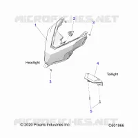 ELEKTRIC, HEADLIGHT AND TAILLIGHT