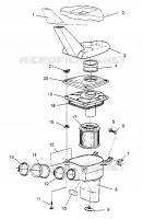 LUFTFILTERKASTEN  TRAIL BLAZER W957221 (4930363036A014)