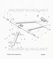 SUSPENSION, FRONT DREHMOMENTARM