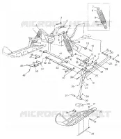 FRONT SUSPENSION AND SKI SUPER SPORT 0970761 (4937643764B001)