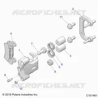 BRAKES, HINTERSATTELS