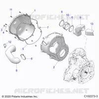 BODY, CLUTCH COVER