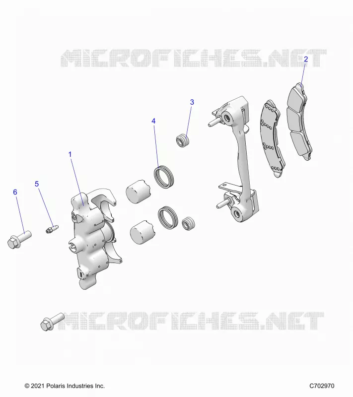 BRAKES, BREMSZANGE VORNE