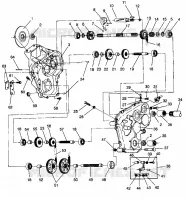 GETRIEBEGEHÄUSE ASSEMBLY WIDETRAK LX 0942064 (49250425040017)