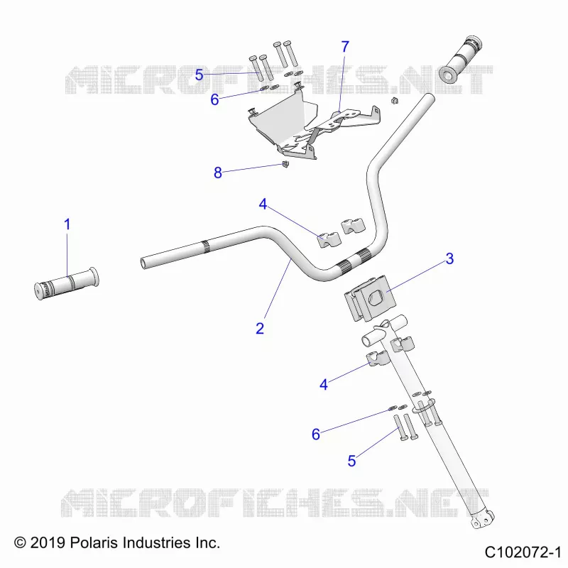 LENKUNG, HANDLEBAR AND CLAMPS