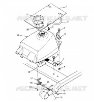 TANK ASSEMBLY 6x6 400L