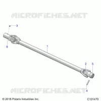 ANTRIEB, PROP SHAFT, FRONT