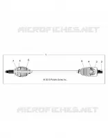 ANTRIEB, FRONT HALF SHAFT