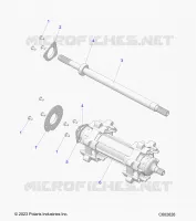 DRIVE TRAIN, JACKSHAFT AND ANTRIEBSWELLE