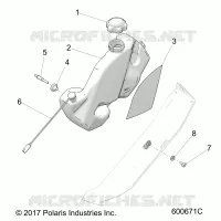 MOTOR, OIL BOTTLE ASM.