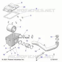 ENGINE, LUFTEINLASS SYSTEM