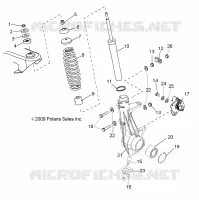 FRONT SUSPENSION STREBE