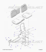 SITZ ASM. AND SLIDER