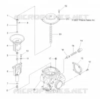 MOTOR, VERGASER, UPPER