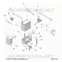 ELEKTRIC, BATTERY BOX  ASM.