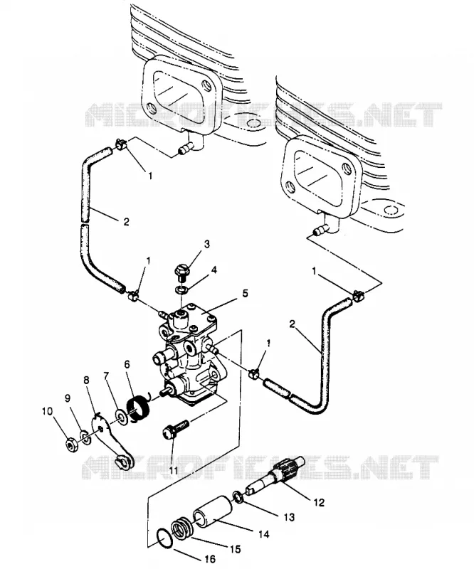 ÖLPUMPE LITE 0963433, EURO LITE E963433 and LITE DELUXE 0963431 (4931663166C008)