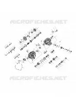 DRIVE TRAIN, MAIN GEARCASE INTERNALS