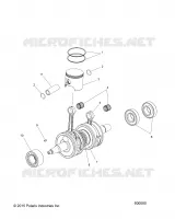 ENGINE, PISTON   KURBELWELLE