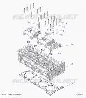 ENGINE, ZYLINDERKOPF