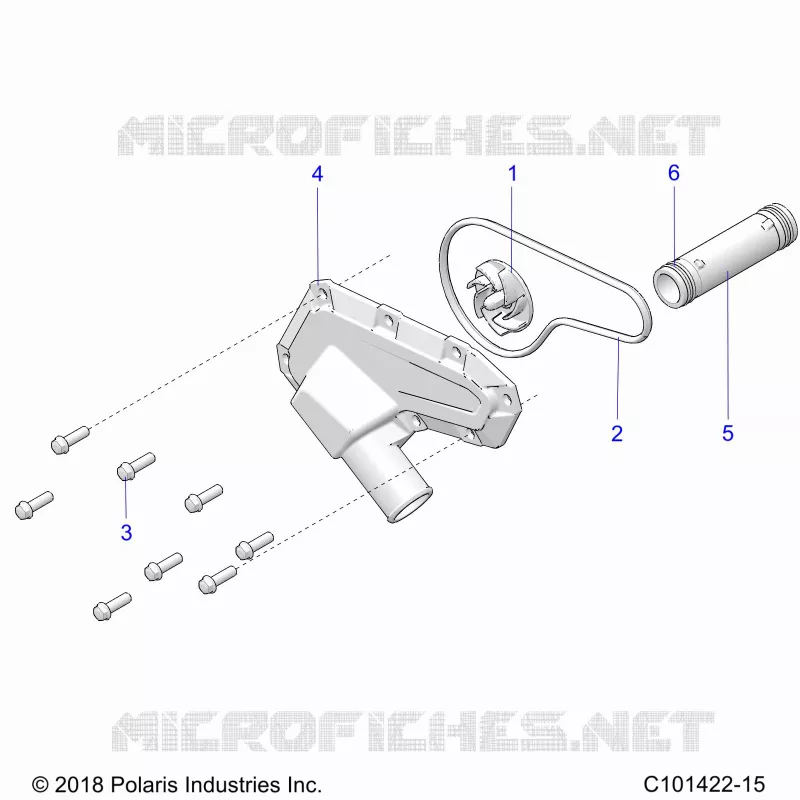 MOTOR, WATERPUMP IMPELLER AND COVER