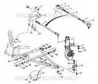 Querlenkern 6X6 400L