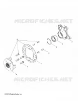 FRONT SUSPENSION HUBS, DISKS AND KNUCKLES