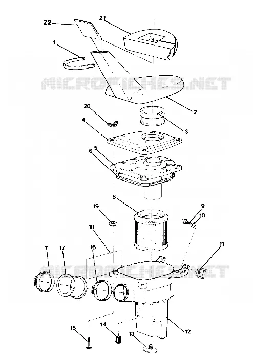 LUFTFILTERKASTEN   2X4 (4919781978019A)
