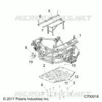 CHASSIS, MAIN FRAME AND SKID PLATES
