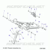 SUSPENSION, FRONT DREHMOMENTARM