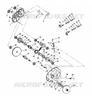GETRIEBEGEHÄUSE ASSEMBLY Magnum 2x4 W957544 (4926852685C006)
