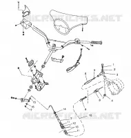 Lenkung SL 650 B954058 (4930483048A014)