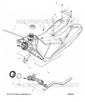 KRAFTSTOFFSYSTEM, FUEL TANK ASM.