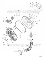 ANTRIEB, CLUTCH COVER AND DUCTING