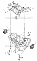 CRANKCASE LITE TOURING 0983133 AND EUROPEAN LITE TOURNG E983133 (4941934193C003)