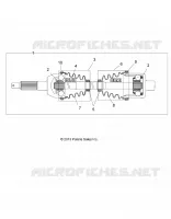 DRIVE TRAIN, HINTEN DRIVE SHAFT, 1333335