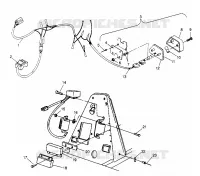 ELEKTRIC/RÜCKLICHT ASSEMBLY TRAIL BLAZER W947221 (4926832683C002)