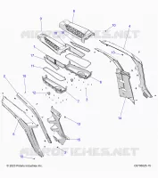 KAROSSERIE HINTEN FENDERS AND BEZELS