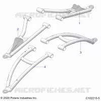FRONT SUSPENSION A-ARMS