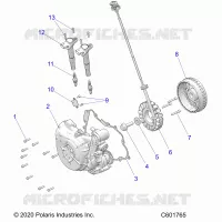 ELEKTRIC, IGNITION SYSTEM, W/STATOR COVER