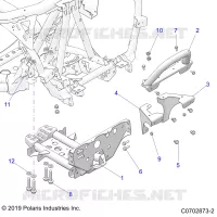 CHASSIS, MOUNTING, FRONT GETRIEBEGEHÃ„USE