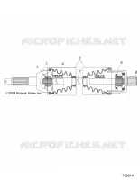 ANTRIEB, REAR DRIVE SHAFT