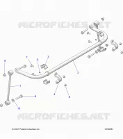 SUSPENSION, REAR STABILISATORSTANGE