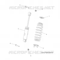 SUSPENSION, FRONT SHOCK