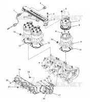 CYLINDER   MANIFOLD SL 650 B954058 (4930483048B013)