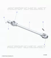 ANTRIEB, FRONT PROP SHAFT