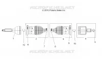 DRIVE TRAIN, GETRIEBE VORNE SHAFT