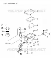 MOTOR, LUFTEINLASS SYSTEM