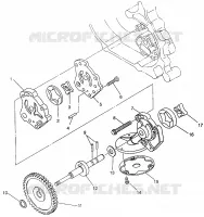 ÖLPUMPE Magnum 4X4 W968144 and Swedish Magnum 4X4 S968144 (4936053605D008)