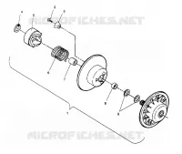 angetriebene Kupplungs SPORT 0960443, SPORT TOURING 0960243  and EUROPEAN SPORT TOUR (4932223222C006)