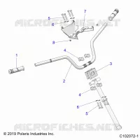 LENKUNG, HANDLEBAR AND CLAMPS